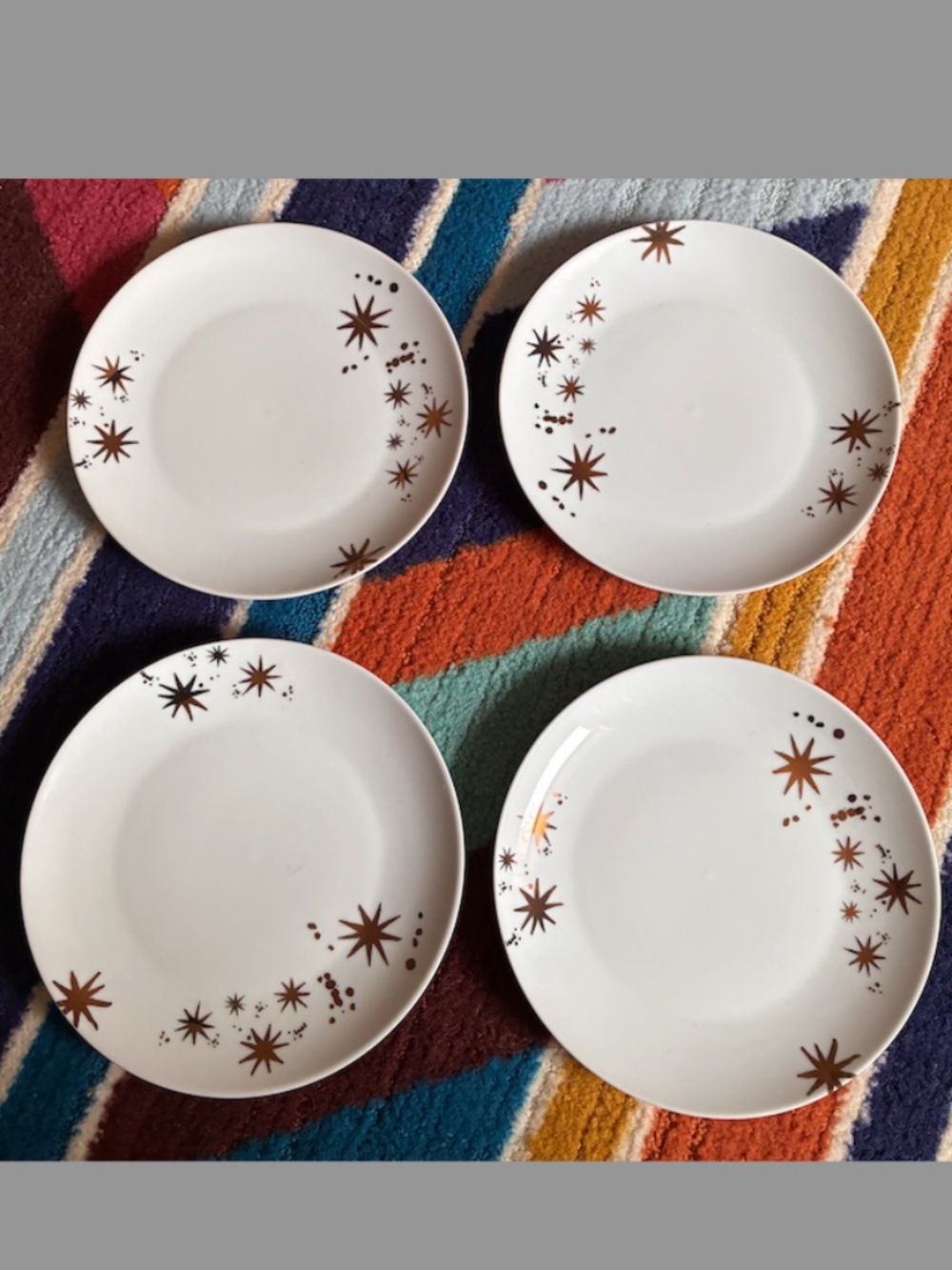 West Elm Celestial Gold Plates